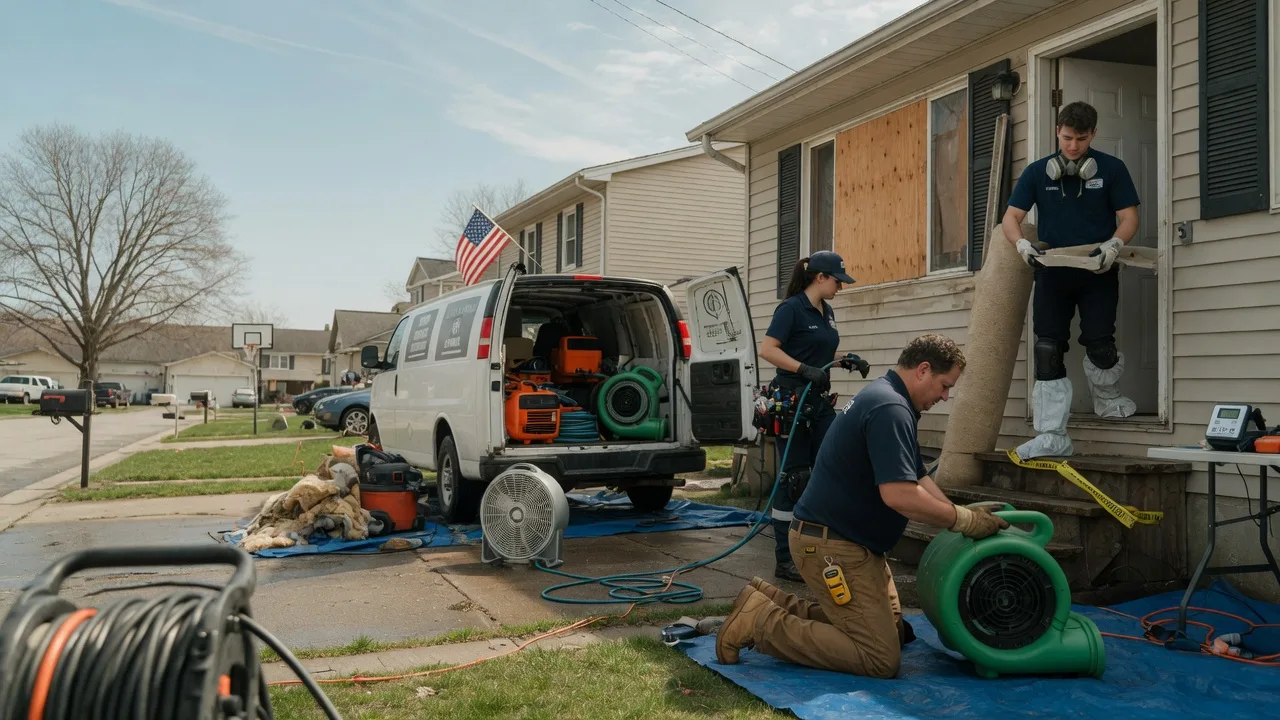 Water Damage Restoration in Hanover, IN near me